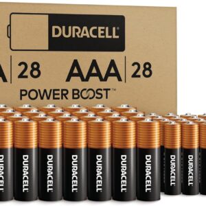 Duracell Coppertop AA + AAA Batteries, 56 Count (Pack of 1), Re-closable Pack for Easy Access and Organized Storage