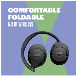 JBL Tune 720BT – Wireless Over-Ear Headphones with JBL Pure Bass Sound, Bluetooth 5.3