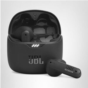 JBL Tune Flex - True Wireless Noise Cancelling Earbuds (Black), Small
